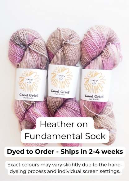 Good Grief Dye Studio: Fundamental Sock