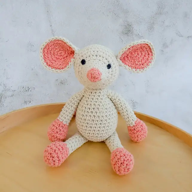 Hoooked: Monica the Mouse- DIY Crochet Kit