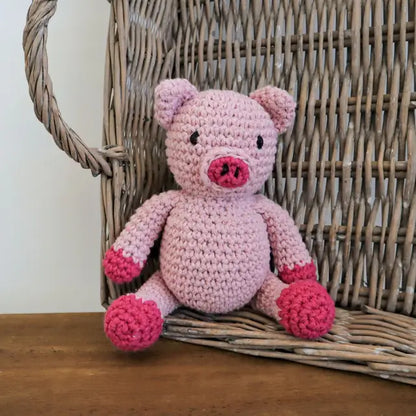 Hoooked: Maggie the Piglet- DIY Crochet Kit