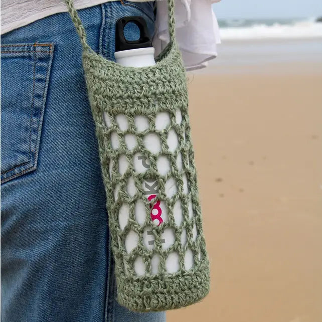 Hoooked: Bogota Water Bottle Bag - DIY Crochet Kit