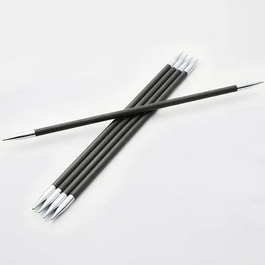 Knitter's Pride: Karbonz Double Pointed Needle 15cm (6") - Small Sizes (1-1.75mm)