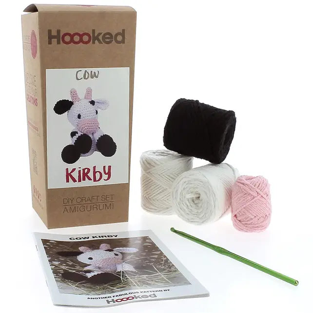 Hoooked: Kirby the Cow - DIY Crochet Kit