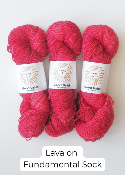 Good Grief Dye Studio: Fundamental Sock