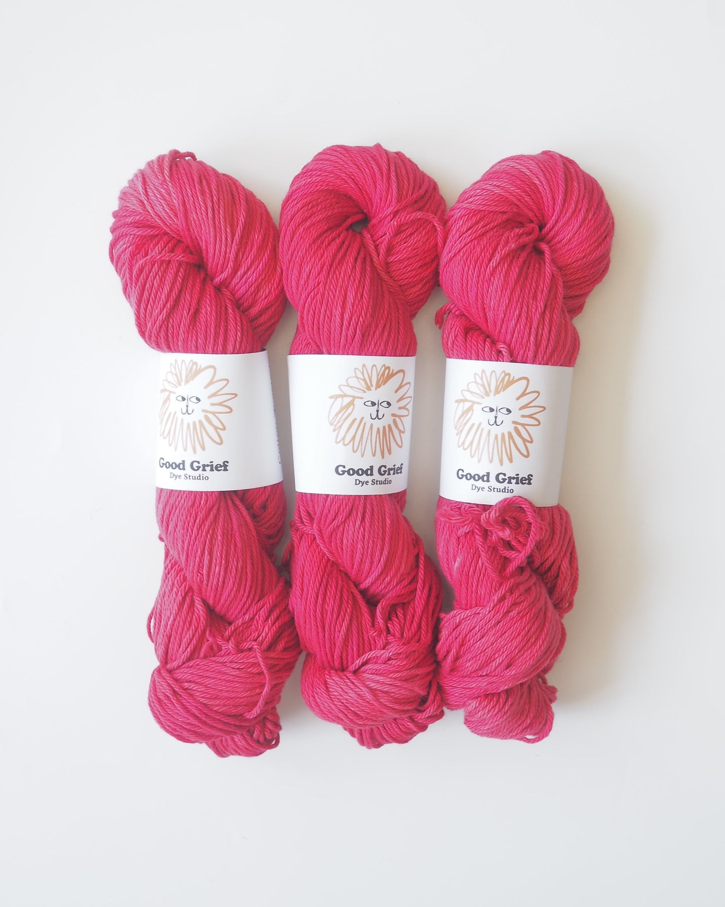 Good Grief Dye Studio: Estambre de algodón *25 % de descuento*