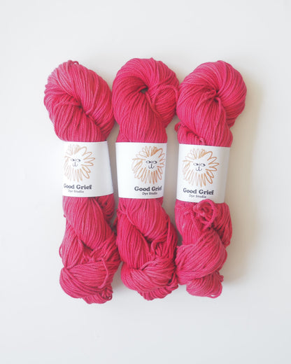 Good Grief Dye Studio: Estambre de algodón *25 % de descuento*
