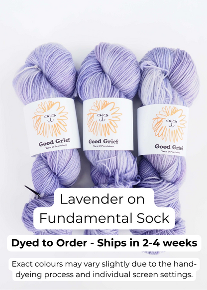 Good Grief Dye Studio: Fundamental Sock
