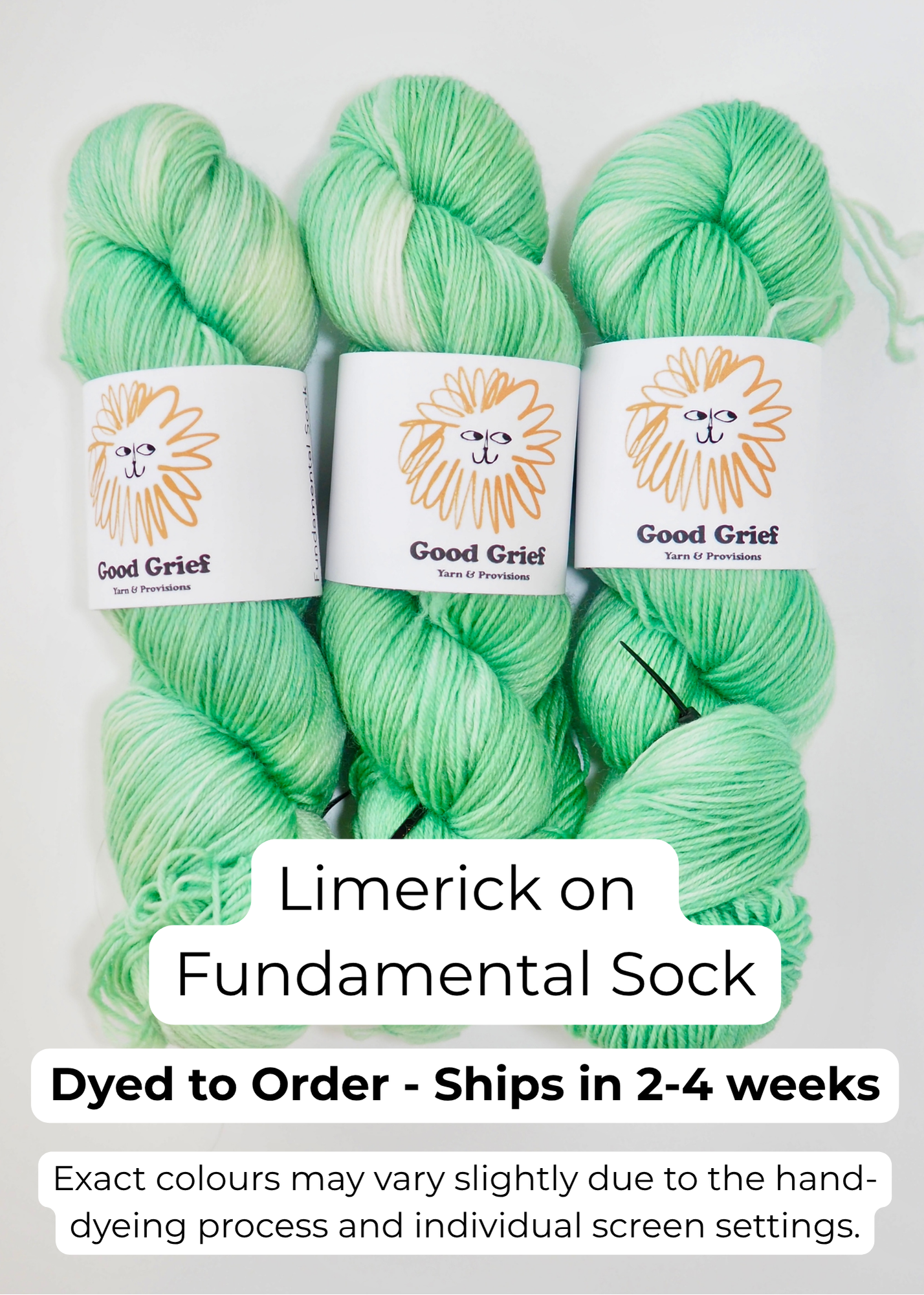 Good Grief Dye Studio: Fundamental Sock