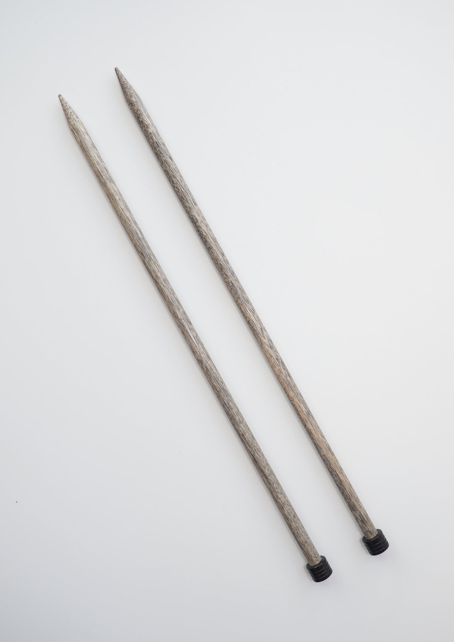 image of lykke driftwood 10" straight knitting needles