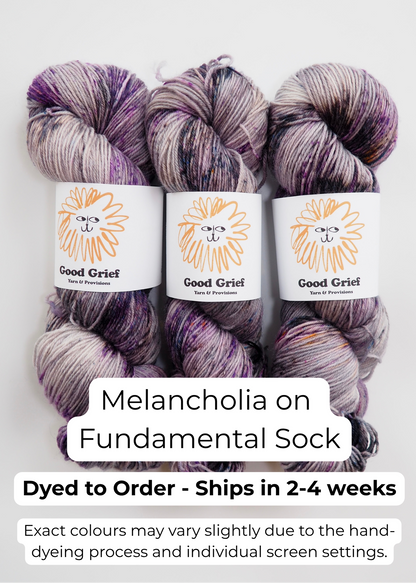 Good Grief Dye Studio: Fundamental Sock
