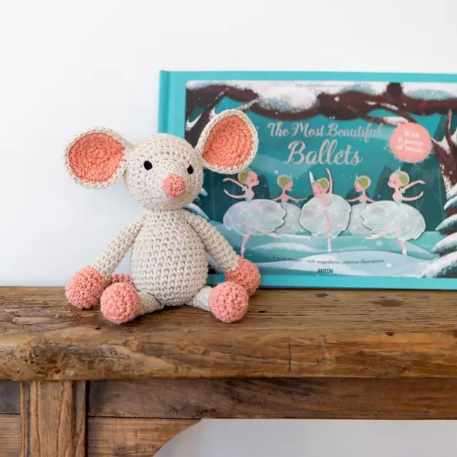 Hoooked: Monica the Mouse- DIY Crochet Kit