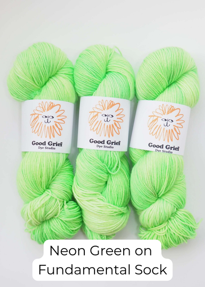 Good Grief Dye Studio: Fundamental Sock