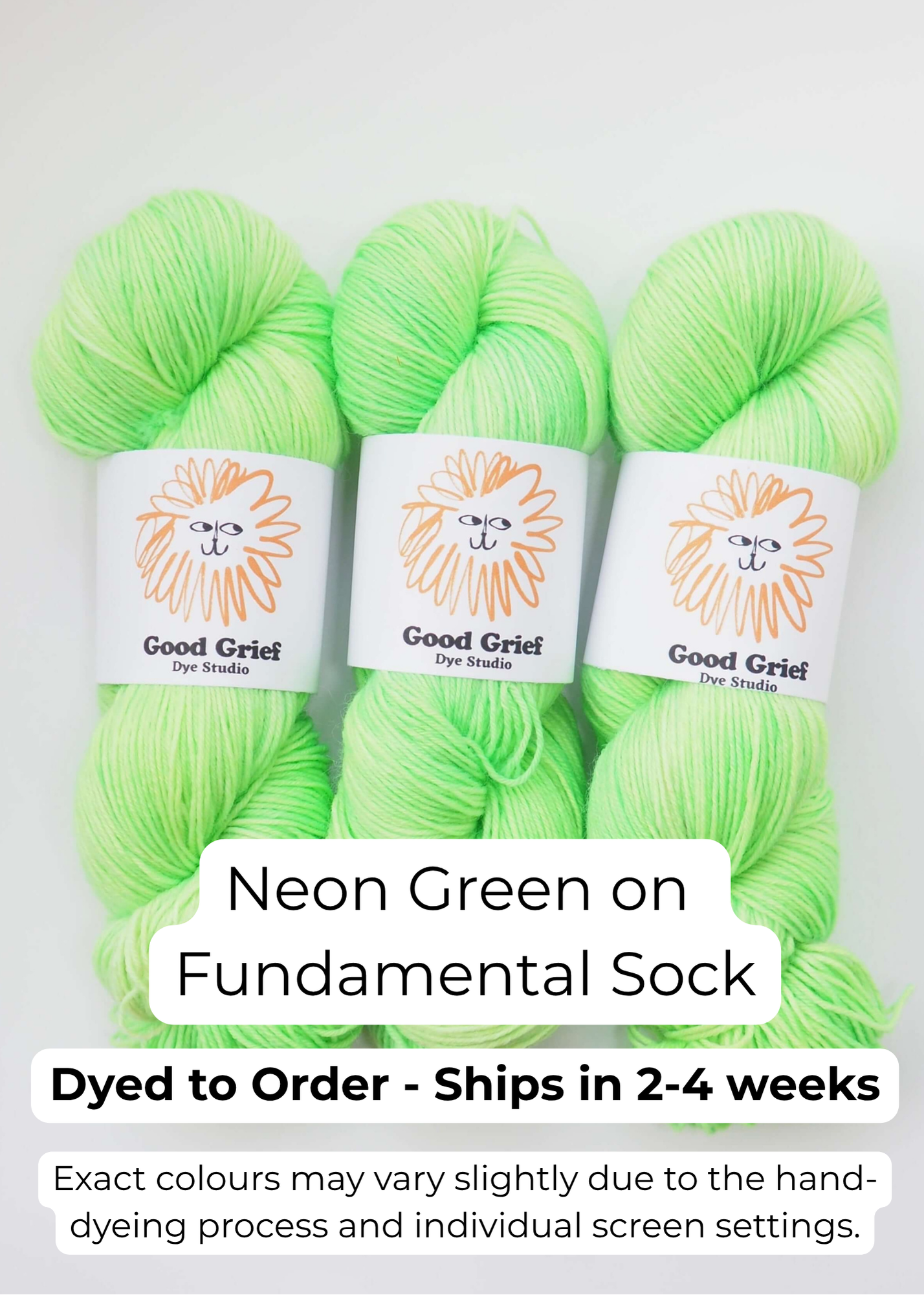 Good Grief Dye Studio: Fundamental Sock