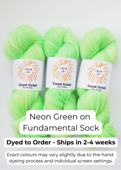 Good Grief Dye Studio: Fundamental Sock