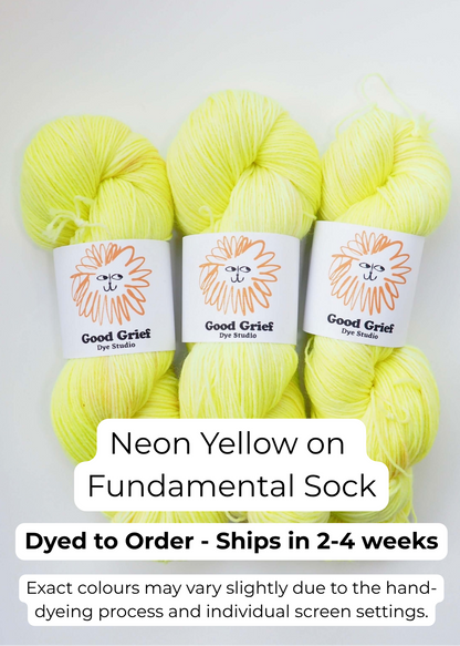 Good Grief Dye Studio: Fundamental Sock