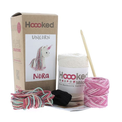Hoooked: Nora the Unicorn - DIY Crochet Kit
