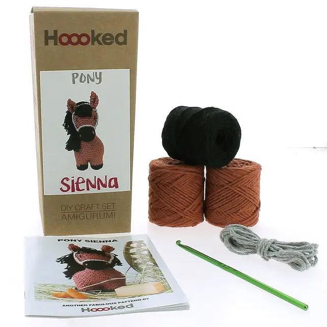 Hoooked: Sienna the Pony- DIY Crochet Kit