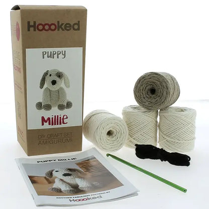 Hoooked: Millie the Puppy - DIY Crochet Kit