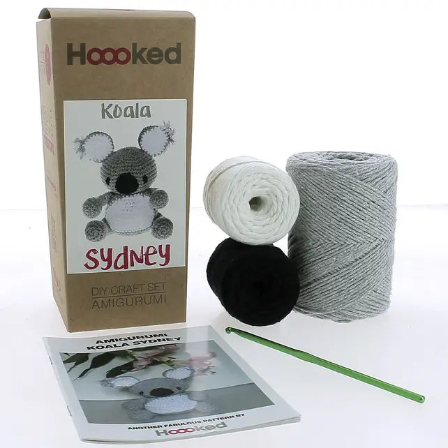 Hoooked: Sydney the Koala- DIY Crochet Kit