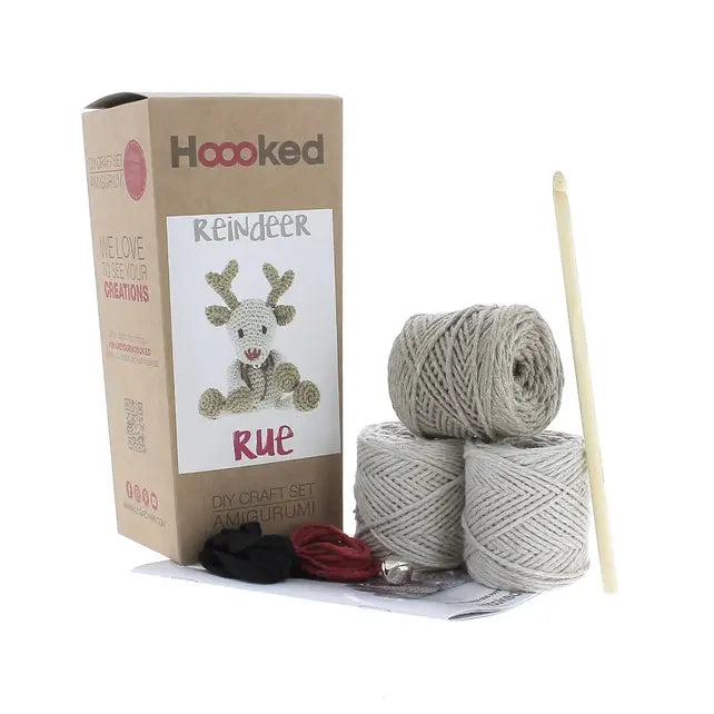 Hoooked: Rue the Reindeer - DIY Crochet Kit