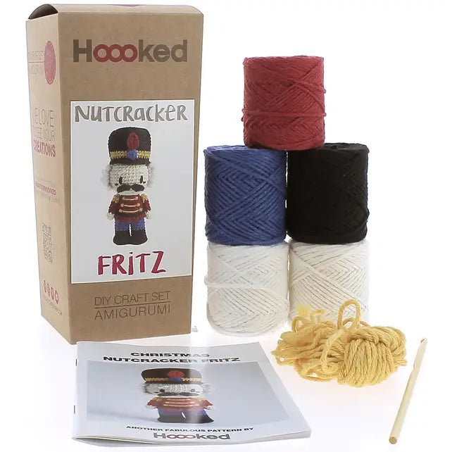 Hoooked: Fritz the Nutcracker - DIY Crochet Kit