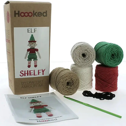 Hoooked: Elf on the Shelf - DIY Crochet Kit