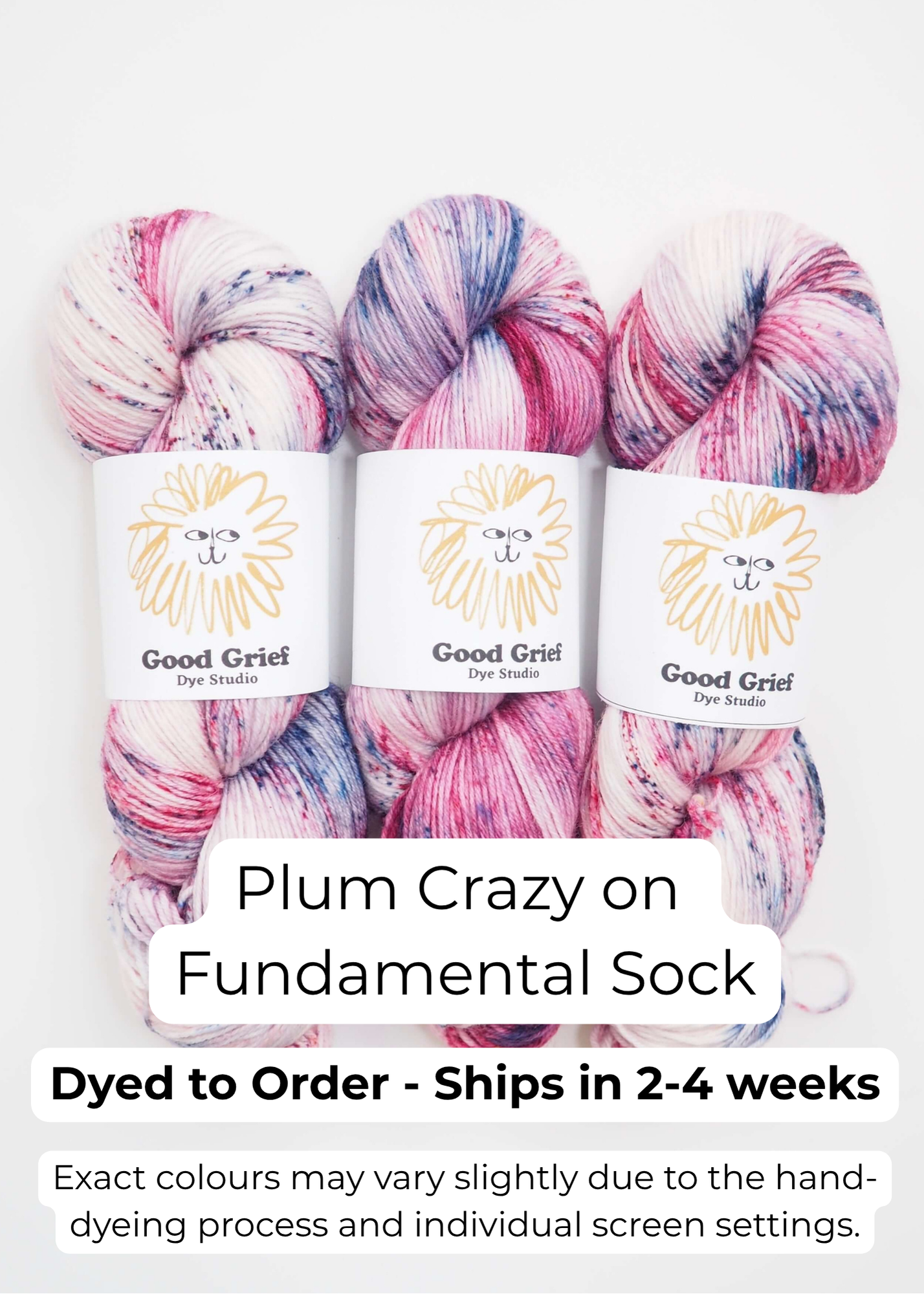 Good Grief Dye Studio: Fundamental Sock