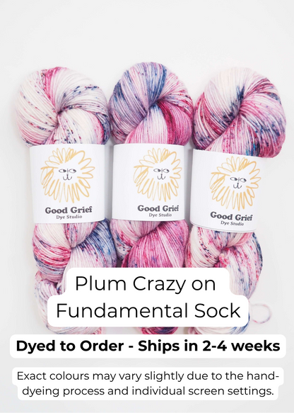 Good Grief Dye Studio: Fundamental Sock