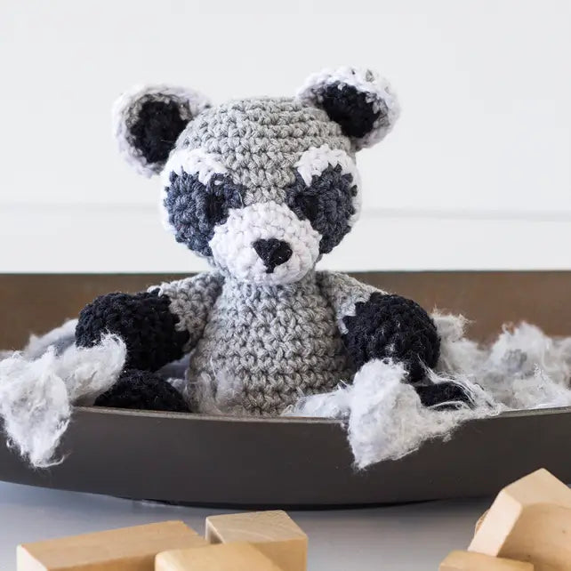 Hoooked: Ricky the Raccoon - DIY Crochet kit