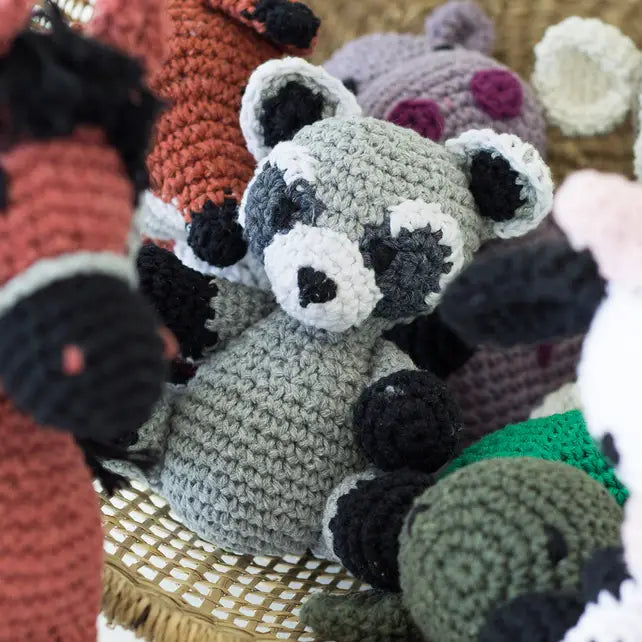 Hoooked: Ricky the Raccoon - DIY Crochet kit