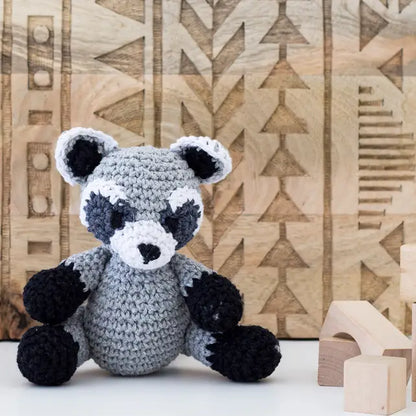 Hoooked: Ricky the Raccoon - DIY Crochet kit