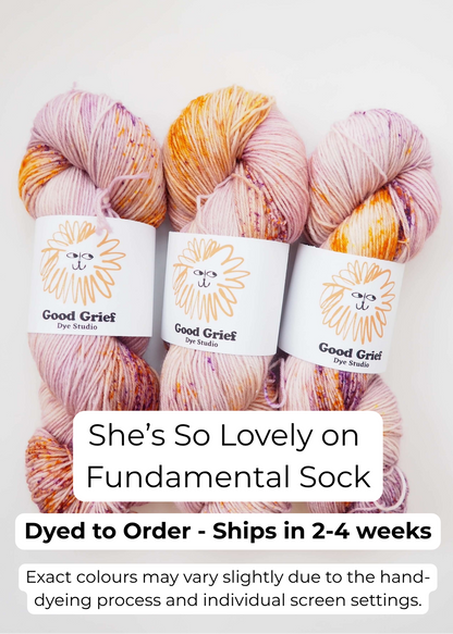 Good Grief Dye Studio: Fundamental Sock