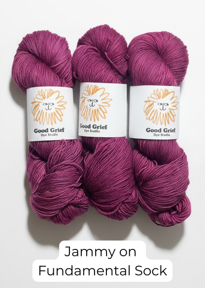 Good Grief Dye Studio: calcetín fundamental