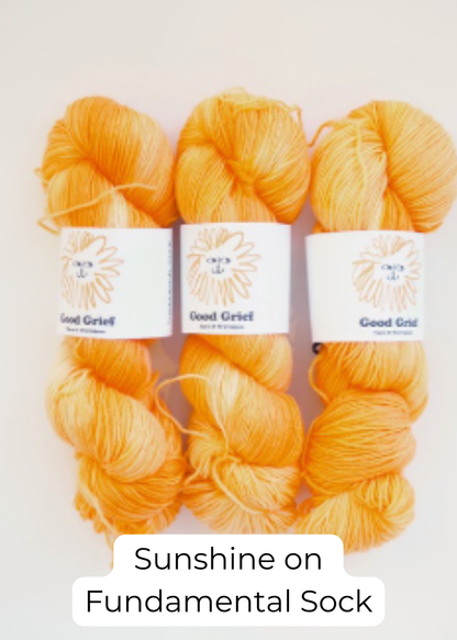 Good Grief Dye Studio: Fundamental Sock