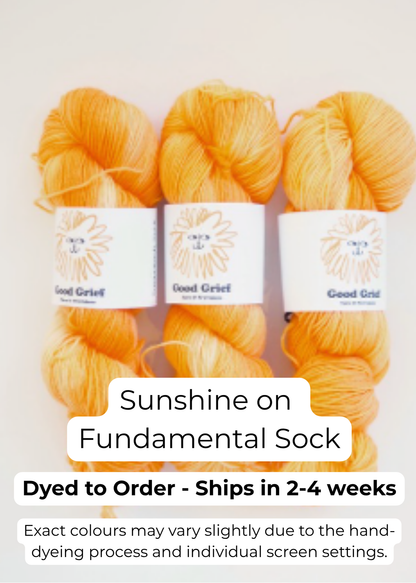 Good Grief Dye Studio: Fundamental Sock