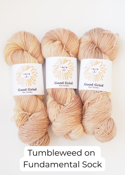 Good Grief Dye Studio: Fundamental Sock