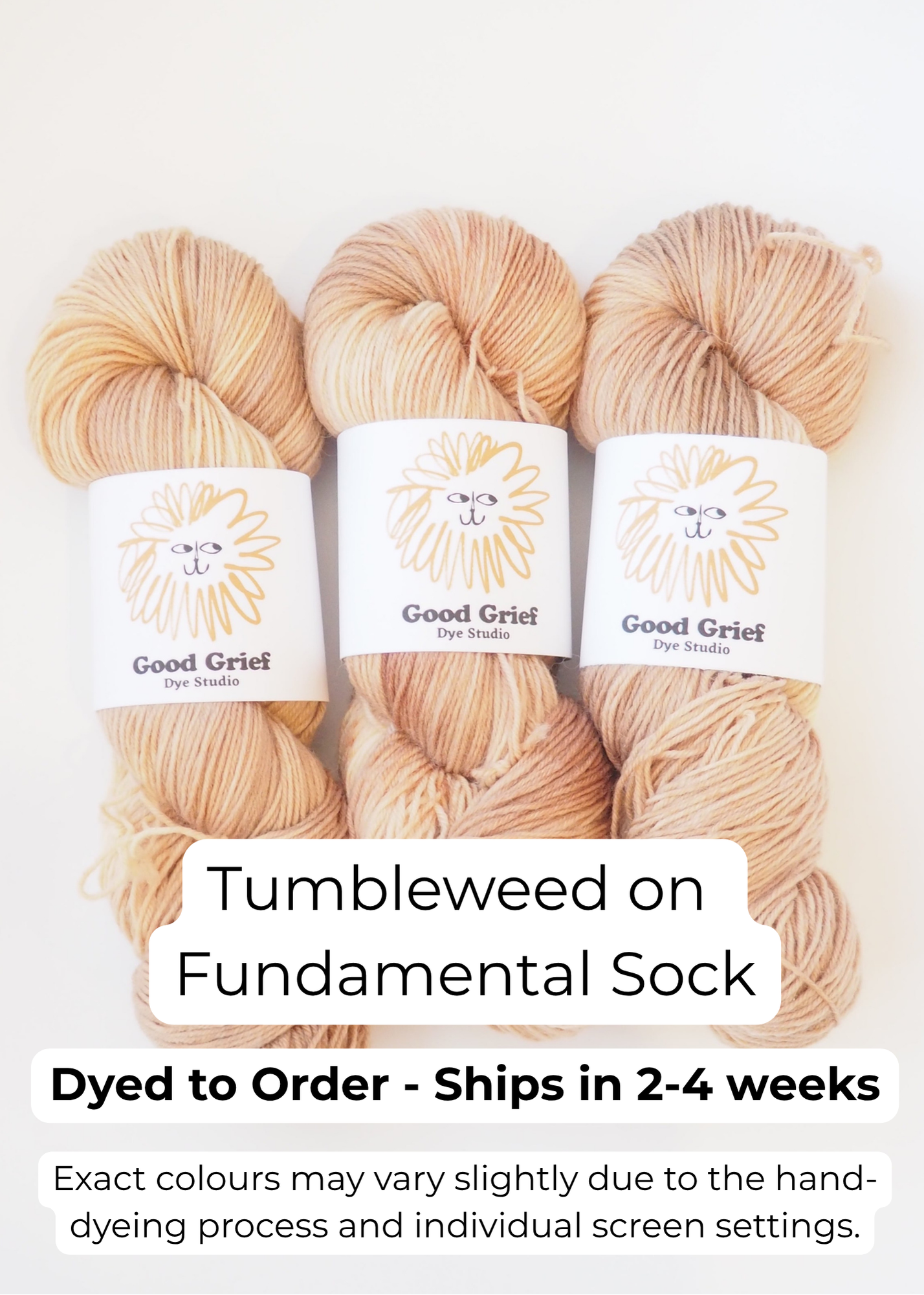 Good Grief Dye Studio: Fundamental Sock