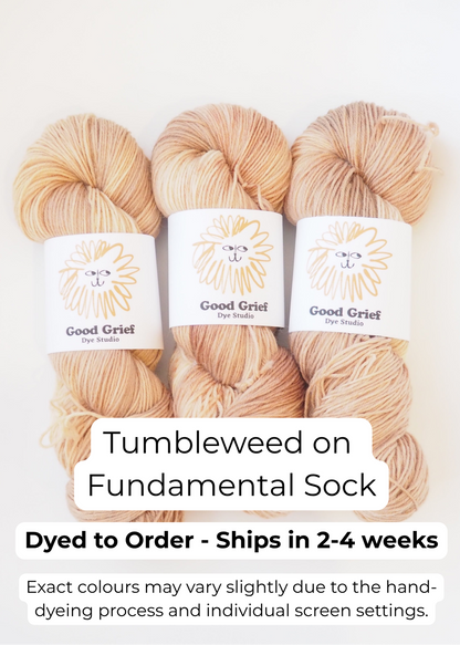 Good Grief Dye Studio: Fundamental Sock