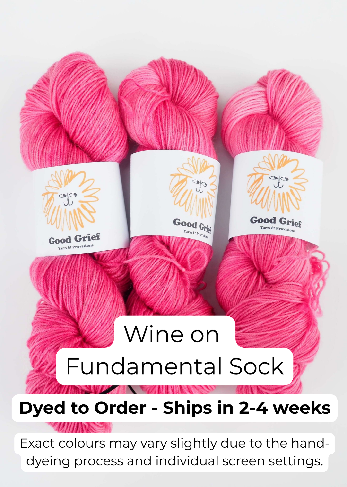 Good Grief Dye Studio: Fundamental Sock