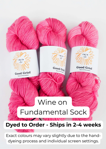 Good Grief Dye Studio: Fundamental Sock