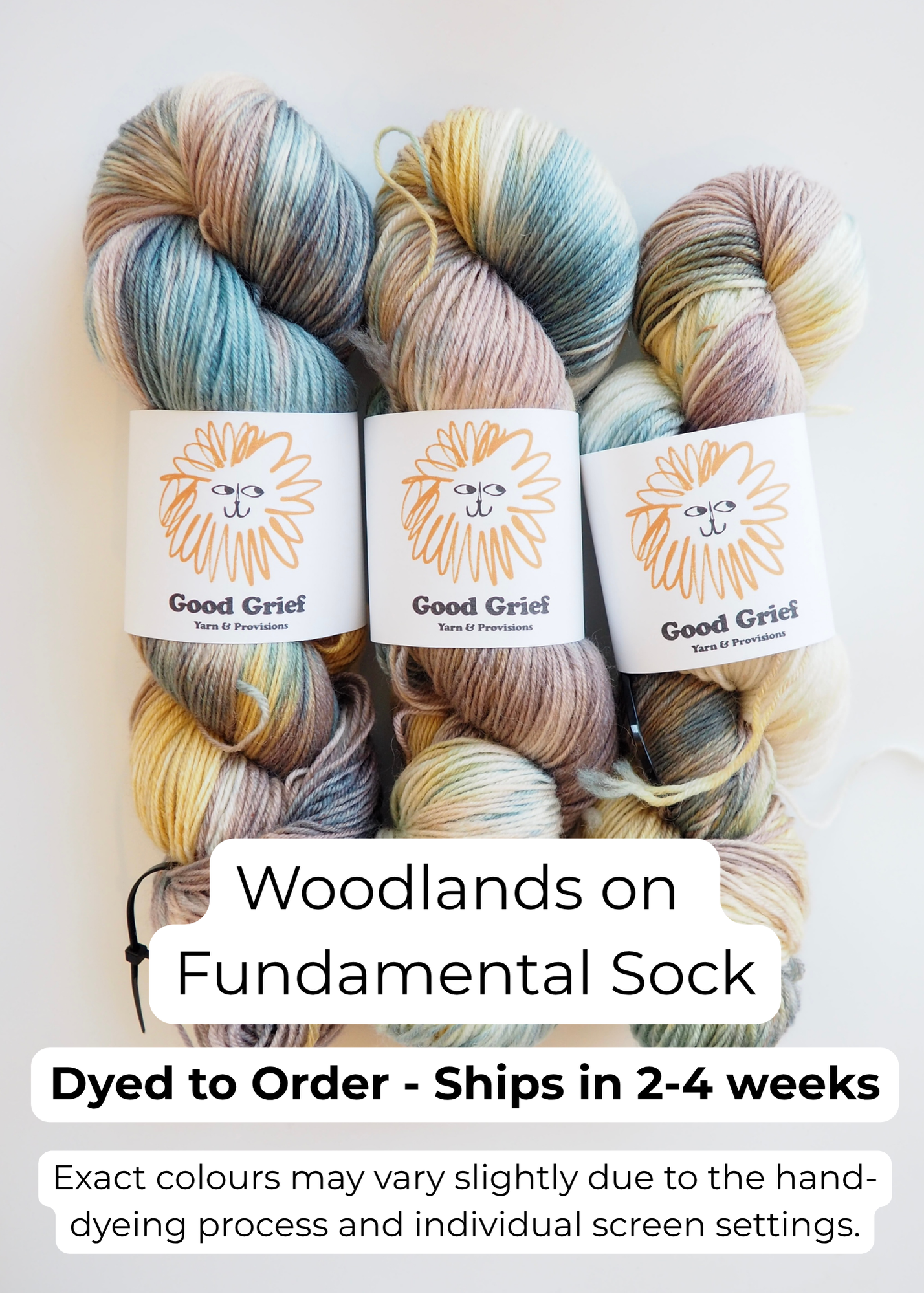 Good Grief Dye Studio: Fundamental Sock