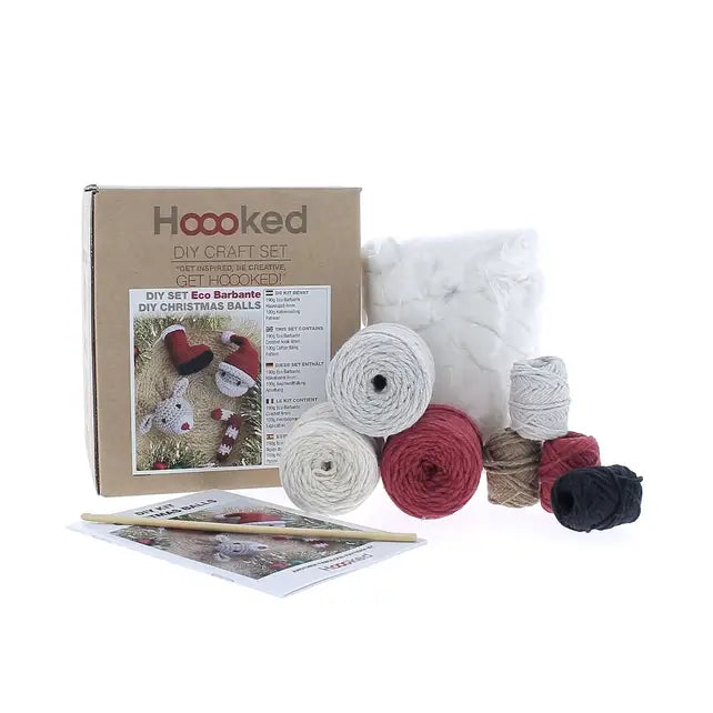 Hoooked: Christmas Ornaments - DIY Crochet Kit