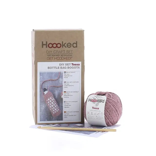 Hoooked: Bogota Water Bottle Bag - DIY Crochet Kit