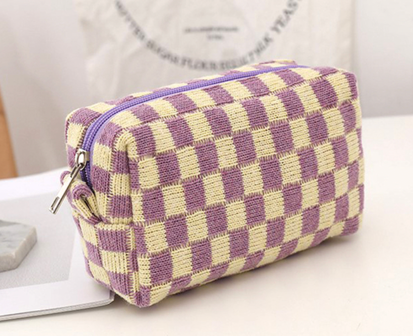 GG Checkered Notion, Needle, and Hook Bag