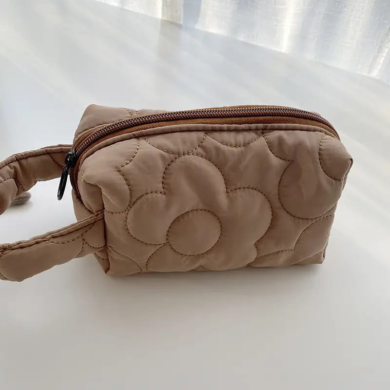 Quilted Notion Bag with Handle