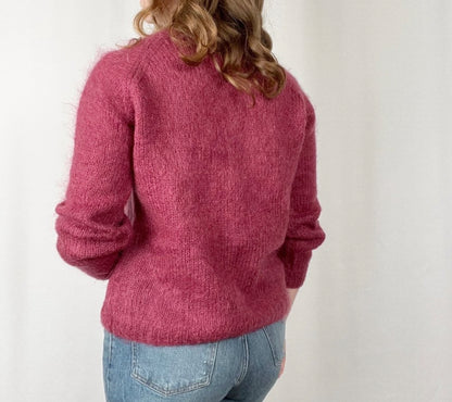 Vintage Handmade Parisian Mohair Wool Knit Sweater *25% OFF*