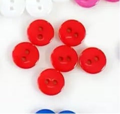 Botones de resina (9 mm)