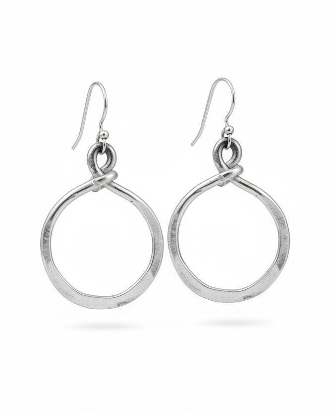 Pendientes Aros De Peltre
