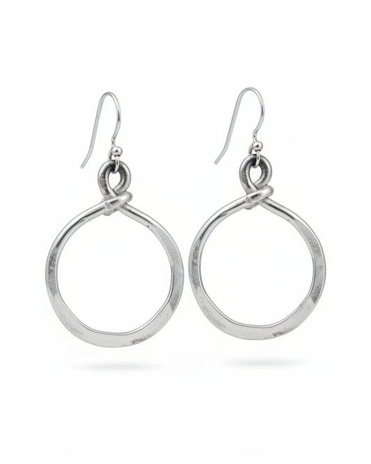 Pendientes Aros De Peltre