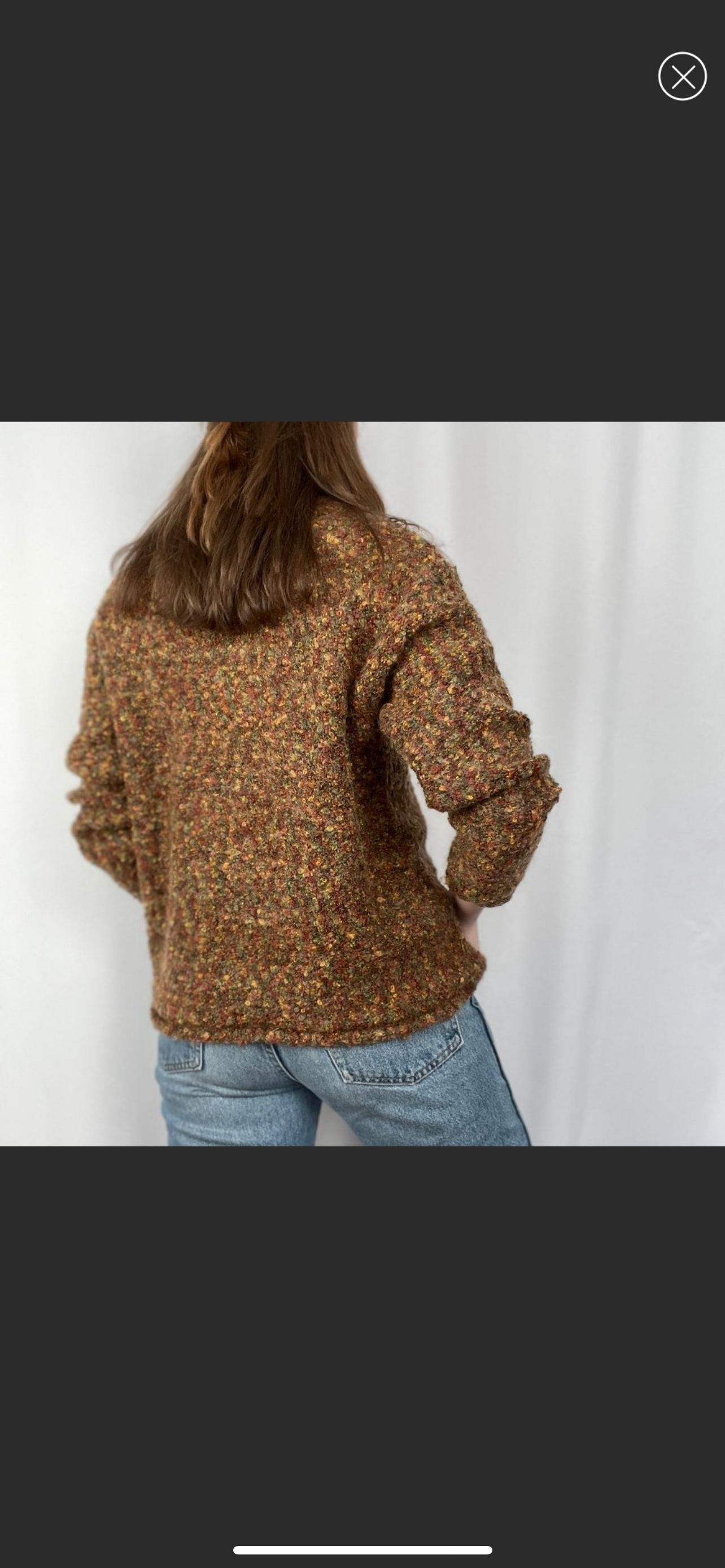 Vintage Mohair Wool Bouclé Knit Sweater *25% OFF*