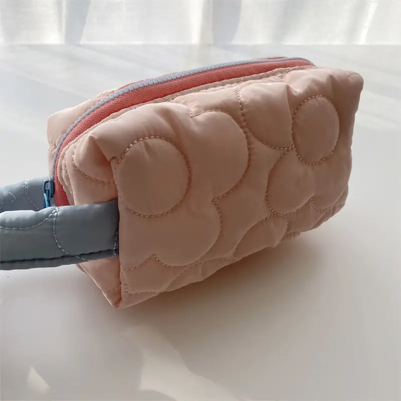 Quilted Notion Bag with Handle